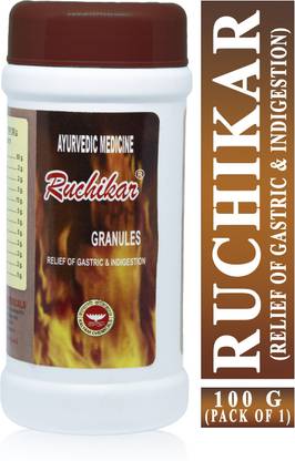 KALYANI CHEMICALS RUCHIKAR | Ayurvedic Medicine for Relief in Gas & Indigestion (Pack of 1)
