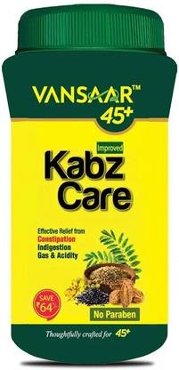 VANSAAR KabzCare 240g |Quick Relief from Constipation, Indigestion, Gas&Acidity