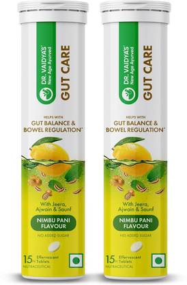 DR. VAIDYA'S Dr. Vaidya’s Gut Care Effervescent Tablets