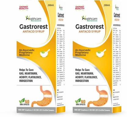 healthcam remedies GASTROREST Antacid Syrup
