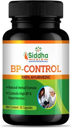 Siddha cure BP CONTROL ( 50 CAPSULES)
