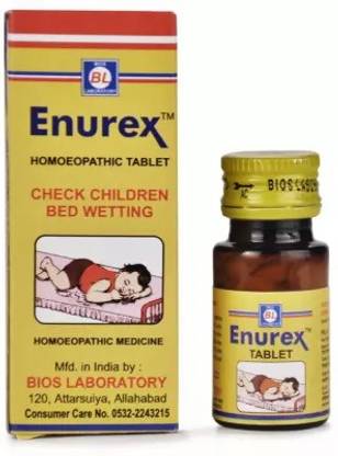 Bios Lab Enurex Tablets - For Bedwetting (Pack of 3)