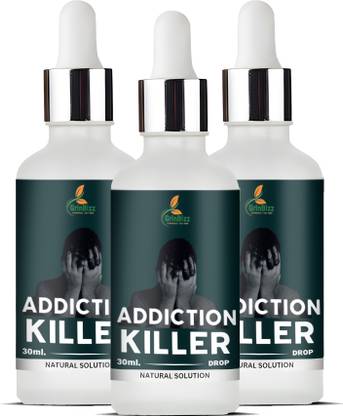 grinbizz Addiction Killer Drop Natural way To Stop Drinking & Cigarette|Nasha Band Dava