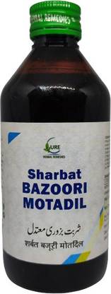 Cure Herbal Sharbat Bazoori Motadil (200ml) (Pack Of 4)