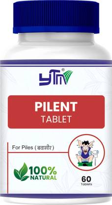 YTM Pilent Tablet for Piles | Natural Piles Medicine | Itching, Speedy Recovery