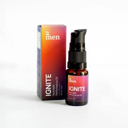Formen Ignite Oil | Men Massage Oil | Made with Ayurvedic Blend & Non-Greasy Formula