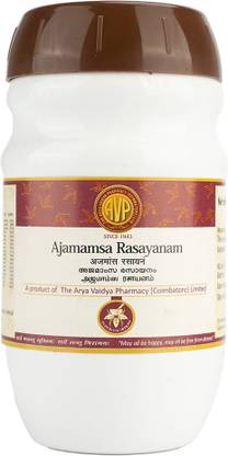 THE ARYA VAIDYA PHARMACY (COIMBATORE) LIMITED AVP Ajamamsa Rasayanam - 400G - Nourishes the Body | Helps in Weight Gain