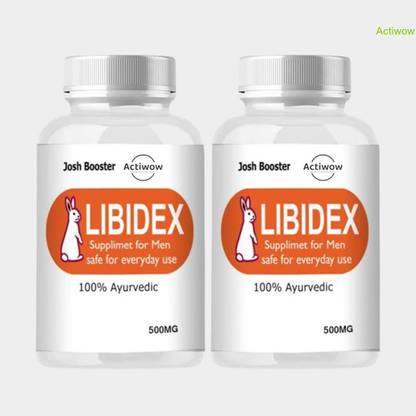 ACTIWOW Libidex Capsules - Boost Vitality & Stamina with Erolabs Formula