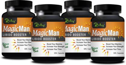 Riffway Magic Man S-E-X Men Capsule For Stable Harder Erection & Improves Strength