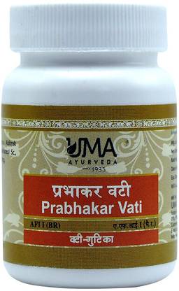 Uma Ayurveda Prabhakar Vati 40 Tab Useful in Cardiac Care