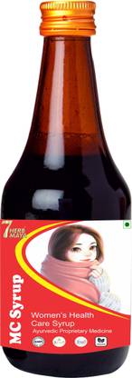 7Herbmaya MC Syrup for PCOD, irregular Periods & Delay Periods