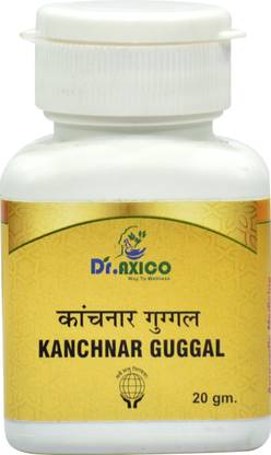 Dr.Axico Kanchnar Guggal Useful in Fibroid, Thyroid Problems - 50 Tablet