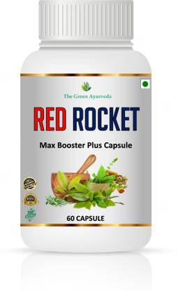 The green ayurveda RED ROCKET MAX BOOSTER PLUS CAPSULE