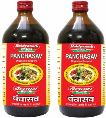 Baidyanath Panchasav 450ml (Pack Of 2) Healthy Digestion Improves Appetite