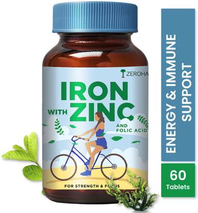 ZEROHARM Iron with Zinc & Folic