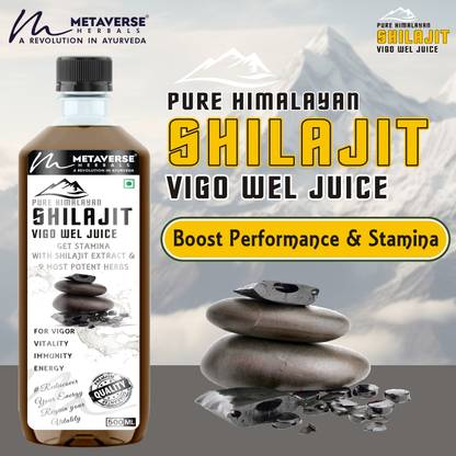 METAVERSE Power Up Your Endurance Ayurvedic Medicine - Shilajit Gold Shilajit Syrup