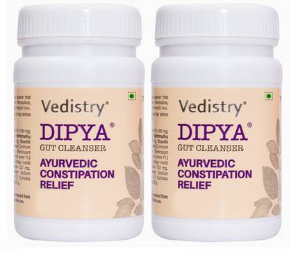 Vedistry Dipya Gut Cleanser | Double Action Constipation Relief Powder
