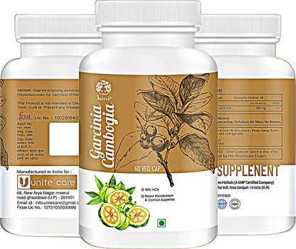 unitecare Garcinia Cambogia More Energy for Better Workouts & Active Lifestyle 60 Capsules