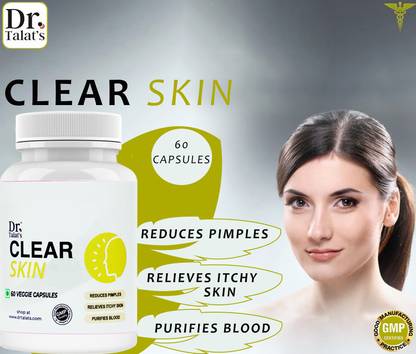 Dr Talat's Clear Skin 60 Veg Capsules