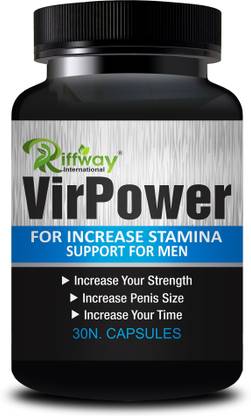 Riffway Vir Power | Ayurvedic Medicine Stamina Capsule For Better Strength