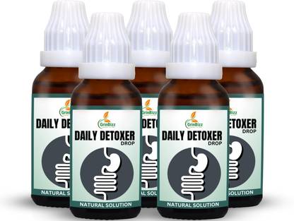 grinbizz Daily Detoxer Drop For Acidit & Gas Relief/Gastric Pain/Smmoth Digestion