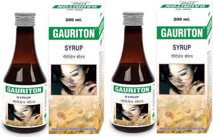 Gauriton Syrup-200 ml (Pack of 2)- Ayurvedic Uterine Tonic for Female health