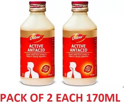 Dabur Active Antacid Syrup(2x170ml)