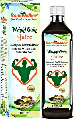 Ramoshdhee Weight Gainer Juice/Weight Gain Syrup/Muscle Building Juice/Mass Gainers Juice