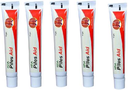 KEVA Piles Aid Reduces pain during bowel movements. (pack of 5)