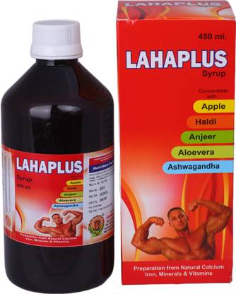 jagdamba herbal LAHAPLUS SYRUP | Preparation from Natural Calcium, Iron, Mineral & Vitamins