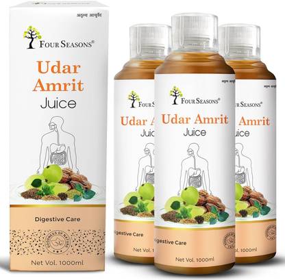 Four Seasons Udar Amrit Digestive Juice | Relief From Acidity & Bloating | Boosts Metabolism