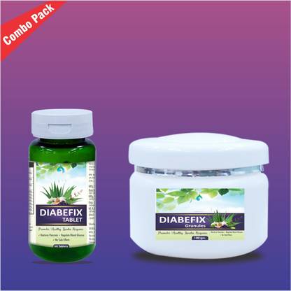 Dermafixx Diabefix Tablet + Granules combo