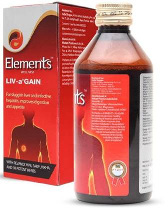 Elements WELLNESS LIV-A GAIN LIQUID 200ML