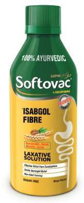 Softovac Isabgol Fibre Laxative Solution Mango Sugar Free 225ML