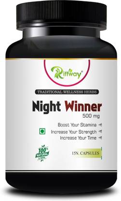 Riffway Night Winner | Ayurvedic Dava Stamina Capsule For Better Strength