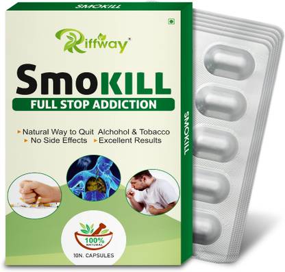 Riffway Smokill Natural Medicine Detox Lungs Quit Smoking Reduce Toxic Substance