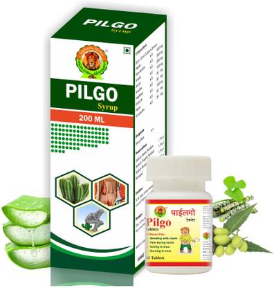 jagdamba herbal PILGO SYRUP 200 ML | PILGO TABLETS - DIGESTIVE WELLNESS COMBO