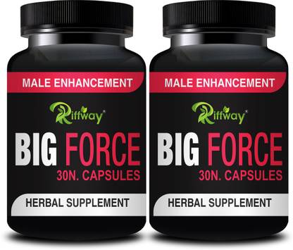 Riffway Big Force S-E-X Men Tablet For Stable Harder Erection & Improves Power