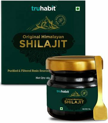 TruHabit Original Resin (40g) Natural Stamina Booster, Pure & Tested