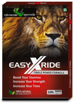 VSHVAMUKH AYURVEDA Easy XRide Triple Power Formula