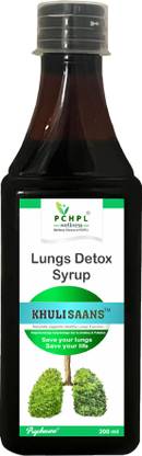 PCHPL Wellness Khuli Saans Lung Detox/Cleanser Syrup- 200ml