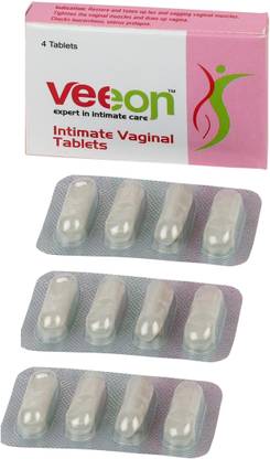 Veeon Intimate Vaginal Tab 12 Tablets