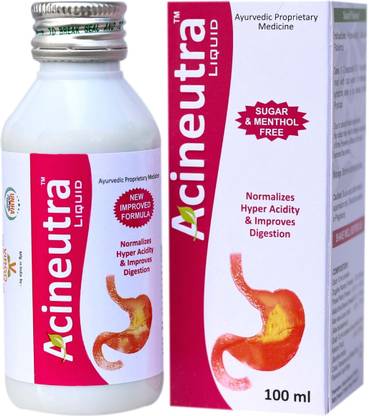 Virgo Acineutra Liquid : Normalizes Hyperacidity & Improves Digestion (300 ml)