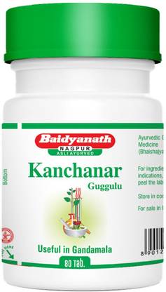 Baidyanath Kanchanar Guggulu 80 Tablets