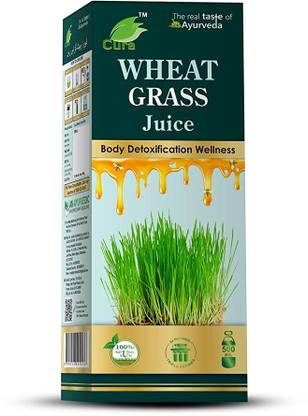 Cura Wheatgrass Juice| Ayurvedic Juice for Detoxification | Liver Cleanse | 500ml.