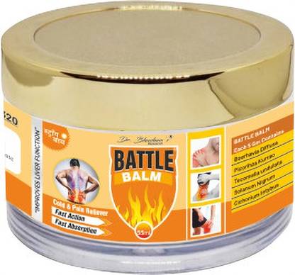 Dr. Bhushan's Research Battle Balm for Pain Relief - 13 GM