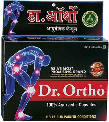 Dr. Ortho AYURVEDIC PAIN RELIEF CAPSULES 30 Caps (Pack of 1)