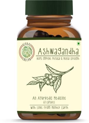 herbalindian Ashwagandha – Improves Physical & Mental Strength