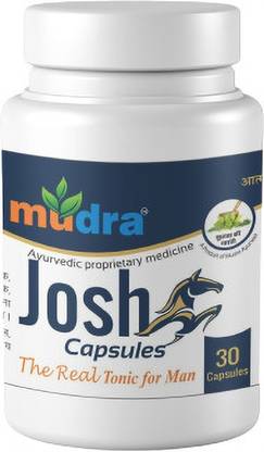 Mudra Ayurvedic Josh Capsules The Real Tonic for Man