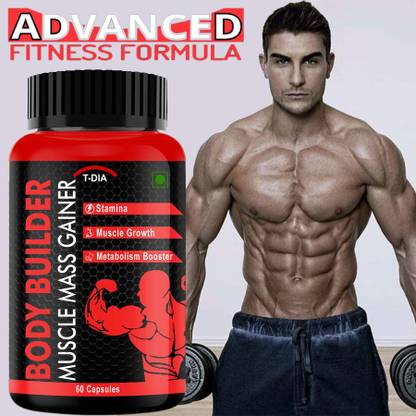 T-DIA Body Builder Capsules, Muscle Gain Capsule, Weight Gain Supplement, Mass Gainer